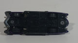 2001 Hot Wheels Evil Twin Dark Metalflake Purple Die Cast Toy Car Vehicle