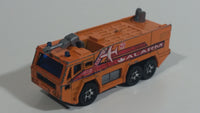 2002 Matchbox Airport Fire Tanker Truck Red Die Cast Toy Car Emergency Vehicle