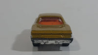 2010 Hot Wheels Nightburnerz '70 Roadrunner Metalflake Gold Die Cast Toy Muscle Car Vehicle