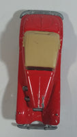 1983 Hot Wheels Mercedes 540K Red Die Cast Toy Classic Car Vehicle WW