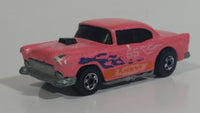 VHTF Rare 1990 Hot Wheels Color Racers '55 Chevy Pink Die Cast Toy Classic Car Vehicle