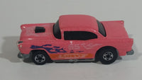 VHTF Rare 1990 Hot Wheels Color Racers '55 Chevy Pink Die Cast Toy Classic Car Vehicle