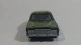 Unknown Brand Dodge Monaco Army Green Camouflage Die Cast Toy Car Vehicle