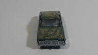 Unknown Brand Dodge Monaco Army Green Camouflage Die Cast Toy Car Vehicle