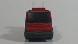 1992 Tonka Red Fire Ladder and Hook Truck Die Cast Toy Vehicle - McDonald's Happy Meal