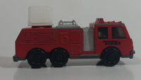 1992 Tonka Red Fire Ladder and Hook Truck Die Cast Toy Vehicle - McDonald's Happy Meal