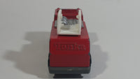 1992 Tonka Red Fire Ladder and Hook Truck Die Cast Toy Vehicle - McDonald's Happy Meal