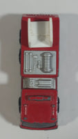 1992 Tonka Red Fire Ladder and Hook Truck Die Cast Toy Vehicle - McDonald's Happy Meal