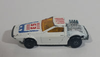 Vintage 1972 Lesney Matchbox Superfast Tanzara White No. 53 Die Cast Toy Car Vehicle Made in England