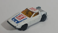 Vintage 1972 Lesney Matchbox Superfast Tanzara White No. 53 Die Cast Toy Car Vehicle Made in England