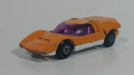 Vintage 1971 Lesney Products Matchbox Superfast No. 66 Mazda RX 500 Orange Toy Car Vehicle with Opening Rear Hood