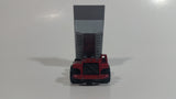 2002 Matchbox Demolition Force Dump Truck Dark Red with Grey Dumper Die Cast Toy Car Construction Equipment Vehicle