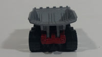 2002 Matchbox Demolition Force Dump Truck Dark Red with Grey Dumper Die Cast Toy Car Construction Equipment Vehicle