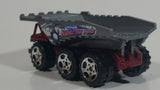 2002 Matchbox Demolition Force Dump Truck Dark Red with Grey Dumper Die Cast Toy Car Construction Equipment Vehicle