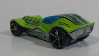 2013 Hot Wheels Thrill Racers Dieselboy Green Die Cast Toy Race Car Vehicle