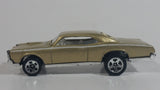 2007 Hot Wheels '67 Pontiac GTO Metalflake Light Gold Die Cast Toy Muscle Car Vehicle