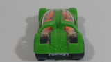 2016 Hot Wheels Stunt Circuit Iridium Green Die Cast Toy Car Vehicle