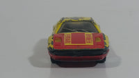 Vintage 1986 Matchbox No. 70 Ferrari 308 GTB Yellow and Red Die Cast Toy Race Car Vehicle