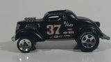 2008 Hot Wheels Pass'n Gasser Flat Black Die Cast Toy Race Car Vehicle