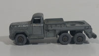 Vintage 1961 Lesney No. 30 Magirus Deutz Crane Truck Grey Die Cast Toy Car Vehicle Made in England