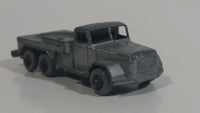 Vintage 1961 Lesney No. 30 Magirus Deutz Crane Truck Grey Die Cast Toy Car Vehicle Made in England