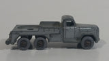 Vintage 1961 Lesney No. 30 Magirus Deutz Crane Truck Grey Die Cast Toy Car Vehicle Made in England