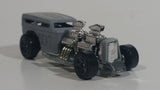 2008 Hot Wheels Way 2 Fast "Dirty Rat" Flat Grey Die Cast Toy Car Hot Rod Vehicle