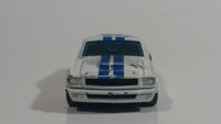 2008 Hot Wheels '65 Mustang Fastback White #11 Die Cast Toy Muscle Car Vehicle