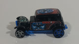 2006 Hot Wheels Highway Horror '32 Ford Vicky Metalflake Black Die Cast Toy Car Hot Rod Vehicle