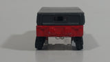 Unknown Brand Hummer Red with Black Roof Die Cast Toy Car Vehicle