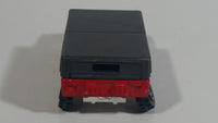 Unknown Brand Hummer Red with Black Roof Die Cast Toy Car Vehicle