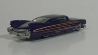 2010 Hot Wheels Hot Auction '59 Custom Cadillac Metalflake Purple Die Cast Toy Classic Car Vehicle