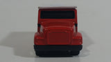 Maisto Fresh Metal City Service Armored Van Truck Dark Burnt Orange with White Roof Die Cast Toy Car Vehicle