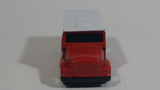 Maisto Fresh Metal City Service Armored Van Truck Dark Burnt Orange with White Roof Die Cast Toy Car Vehicle