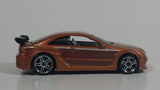 2008 Hot Wheels Web Trading Cars AMG Mercedes CLK DTM Metalflake Light Brown Die Cast Toy Car Vehicle