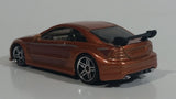 2008 Hot Wheels Web Trading Cars AMG Mercedes CLK DTM Metalflake Light Brown Die Cast Toy Car Vehicle