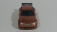 2008 Hot Wheels Web Trading Cars AMG Mercedes CLK DTM Metalflake Light Brown Die Cast Toy Car Vehicle