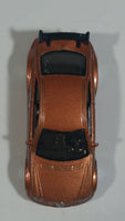 2008 Hot Wheels Web Trading Cars AMG Mercedes CLK DTM Metalflake Light Brown Die Cast Toy Car Vehicle