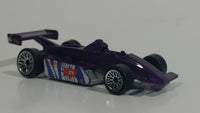 2000 Hot Wheels Virtual Collection Thunderstreak Metallic Purple #6 SUN Die Cast Toy Grand Prix Formula 1 Race Car Vehicle