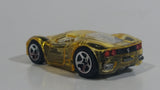 2006 Hot Wheels X-Raycers Ferrari 360 Modena Clear Yellow Die Cast Toy Car Vehicle