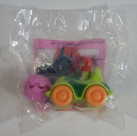 1993 DC Comics Batman II Poison Ivy in Car with Open Close Flower Toy Figures McDonald's Happy Meal Sealed in Package