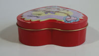 1998 Warner Bros. Looney Tunes Taz and Girl Taz Cartoon Characters I love You "Together Forever" Heart Shaped Tin Metal Container