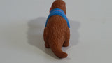 1980s Muppets Applause Sesame Street Characters Snuffleupagus with Red Ball PVC Toy Figure