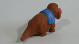 1980s Muppets Applause Sesame Street Characters Snuffleupagus with Red Ball PVC Toy Figure