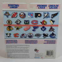 1997 10th Year Edition Kenner Hasbro Starting Lineup NHL Ice Hockey Player Goalie Darren Puppa Tampa Bay Lightning Action Figure and Fleer Trading Card New in Package