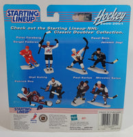 2000 - 2001 Hasbro Starting Lineup NHL Ice Hockey Player Goalie Guy Hebert Anaheim Mighty Ducks Selected 1997 NHL All-Star Game Action Figure and Pacific Trading Card New in Package