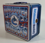 Vancouver Canucks NHL Ice Hockey Sports Team Metal Lunch Box Container