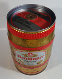 Vintage Henninger Brau Export German Beer 9 1/2" Tall 5L Steel Metal Party Keg