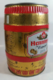 Vintage Henninger Brau Export German Beer 9 1/2" Tall 5L Steel Metal Party Keg