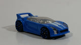 2014 Hot Wheels Speed Team Quick N' Sik Blue Die Cast Toy Car Vehicle